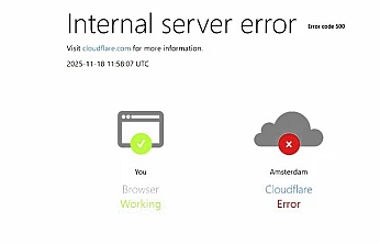 'Internal Server Error' Uyarısı: Cloudflare Arızası İnterneti Sarsıyor