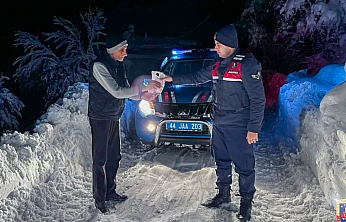 Jandarma ve Büyükşehir'den Gece Boyu Can Kurtaran Müdahale