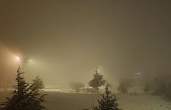 Kar Yağışıyla Birlikte Sis Kabusu: Malatya'da Görüş Mesafesi Kayboldu