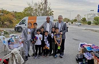 Mahalle Halkı El Ele Verdi, Gelirler Filistinli Çocuklara Gönderilecek
