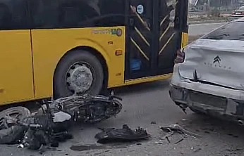 Malatya–Ankara Yolunda Trafik Kazası: Motosiklet Sürücüsü Hastaneye Kaldırıldı