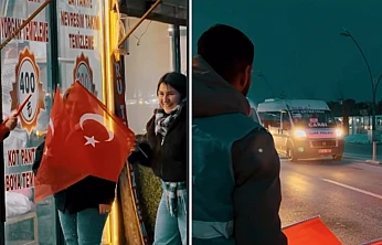 Malatya'da Anlamlı Organizasyon: Türk Bayrağı Vatandaşlarla Buluştu
