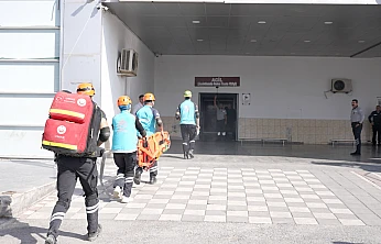 Malatya'da Hastane Alarmda! Yangın Tatbikatı Gerçeğini Aratmadı