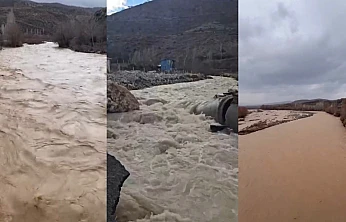 Malatya'da Kar Eridi, Dereler Taştı