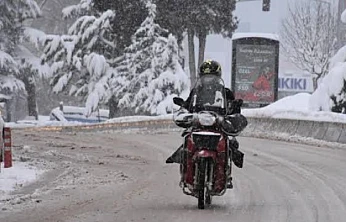 Malatya'da Kar Tedbiri: Motorlu Kurye Faaliyetleri Durduruldu