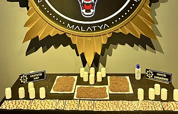 Malatya'da Uyuşturucu Operasyonu: Yüklü Miktarda Madde Ele Geçirildi