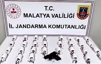 Malatya'da Zehir Tacirlerine Darbe: Binlerce Hap ve Silah Ele Geçirildi