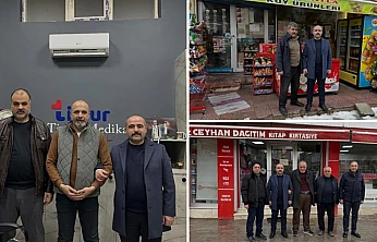 Malatya Sevdalısı Turgay Şengönül'ün Esnaf Ziyaretleri Sürüyor