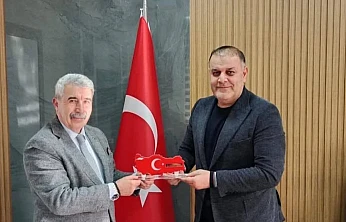 Malatya Türk Ocaklarından MHP İl Başkanlığına Ziyaret