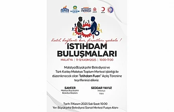 Malatyalılar İçin İş Fırsatı: İstihdam Buluşmaları 11 Kasım'da