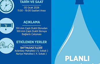 MASKİ'den Su Kesintisi Uyarısı