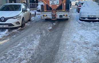 Merkez ve Kırsalda Kar Mesaisi: 40 Mahalle Yolu Açıldı