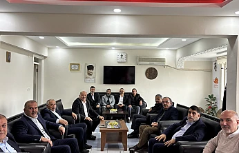 MHP Malatya İl Başkanı Gökhan Gök, Arapgir Belediyesi'ni Ziyaret Etti