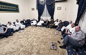 MHP MYK Üyesi Mesut Samanlı Umre Ziyaretinde Suudi Arabistan'da Kabile Büyüklerini Ziyaret Etti