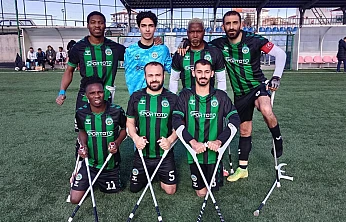 Nefes Kesen Ampute Futbol Maçında Kazanan Konya Oldu