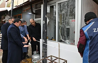 Pütürge'de Düzen ve Huzur İçin Esnaf Ziyaretleri