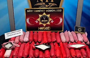 Siirt'te Uyuşturucu Tacirlerinin Yeni Yöntemi Ortaya Çıkarıldı