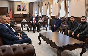 STK'lardan Vali Yavuz'a Destek: Drejanlılar Derneği Ziyarette