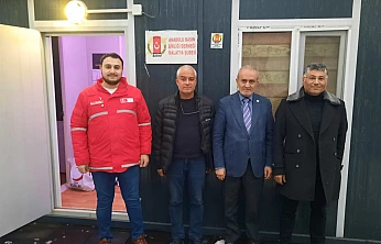 Türk Kızılay Yeşilyurt Şube Başkanı Tevfik Gören'den Anadolu Basın Birliği Malatya Şubesine Ziyaret