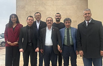 Türk Kültür Sanat Sen Heyeti Malatya'da Kurum Ziyaretlerinde Bulundu