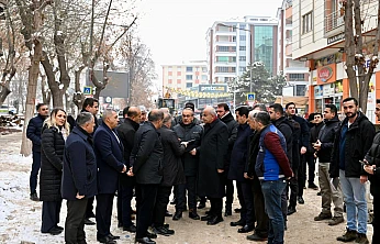 Vali Yavuz'dan Fuzuli Caddesi Esnafına Ziyaret
