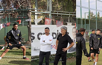 Yeni bir sayfa: Cemil Tonguç'la ilk maç heyecanı!