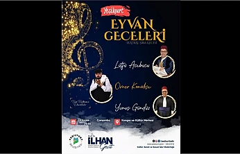 'Yeşilyurt Eyvan Geceleri' 24 Aralık'ta Sanatseverlerle Buluşuyor