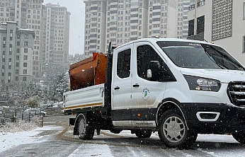 Yeşilyurt'ta Karla Mücadele Seferberliği