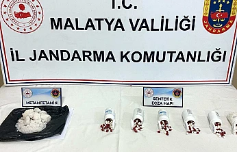 Yeşilyurt'ta Narkotik Operasyonu: Metamfetamin ve Sentetik Ecza Ele Geçirildi