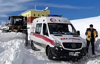 Zorlu Kış Şartlarında Hayat Kurtaran Operasyon