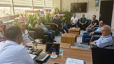 AKÇADAĞDER'den Doç. Dr. Fatih Gönültaş'a Hayırlı Olsun Ziyareti