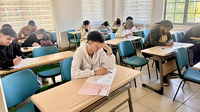 Yeşilyurt Belediyesi Öğrenciler İçin Deneme Sınavı Düzenledi