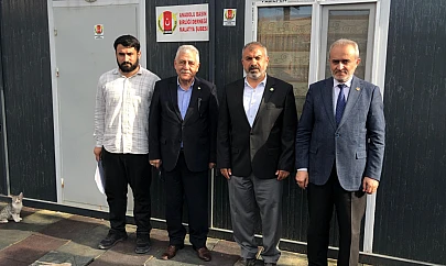 HÜDA PAR Malatya İl Başkanı Sevgili'den Anadolu Basın Birliğine Ziyaret