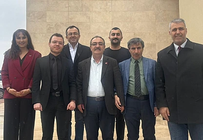 Türk Kültür Sanat Sen Heyeti Malatya'da Kurum Ziyaretlerinde Bulundu