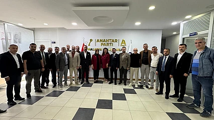 Yeniden Refah Partisi'nden Anahtar Parti'ye Ziyaret