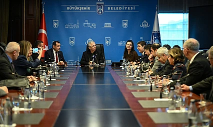 ABB Gazetecileri Mansur Yavaş ile Buluşturdu