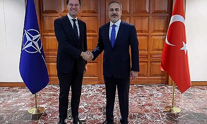 Bakan Fidan, NATO Genel Sekreteri Rutte ile görüştü