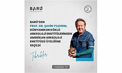 BARÜ'nün Gururu: Şahin Yıldırım'a Dünya Çapında Prestij
