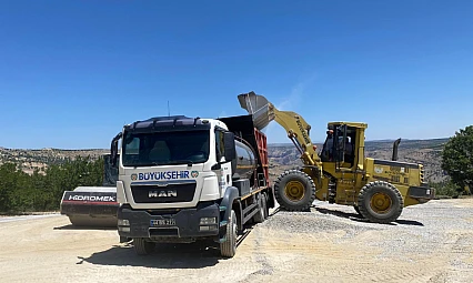 Büyükşehir Belediyesi Bağköy Mahallesi'nin Yolunu Güvenli Hale Getirdi