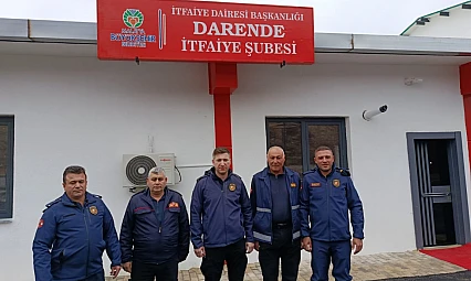 Darende İtfaiye Şefliği Artık Nadir Mahallesi'nde Hizmette