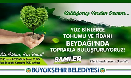 Doğa ve İnsan Buluşuyor: Beydağı'nda Fidan Dikim Şenliği Düzenlenecek