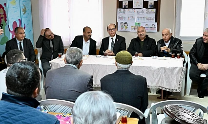 Mahmutlu'da Taş Duvar ve Kilit Taşı Çalışmaları Aralıksız Devam Ediyor