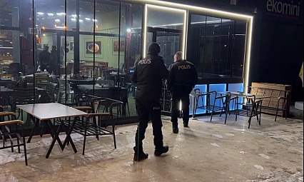 Malatya'da Kafede Dehşet Anları