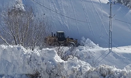 Malatya'da Karla Mücadele Seferberliği