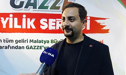 Malatya Kitap Fuarı'nda İyilik Sergisi: Gelir Gazze'ye Gönderilecek
