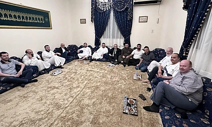 MHP MYK Üyesi Mesut Samanlı Umre Ziyaretinde Suudi Arabistan'da Kabile Büyüklerini Ziyaret Etti