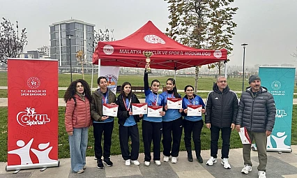 Okulsporları Oryantring İl Birinciliği 100. Yıl Parkı'nda Heyecanla Gerçekleşti