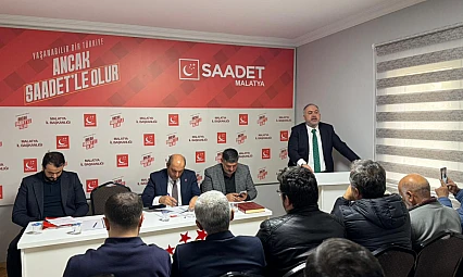 Saadet Partisi Malatya İl Başkanlığı Kasım Ayı İl Divan Toplantısı Coşkuyla Gerçekleştirildi