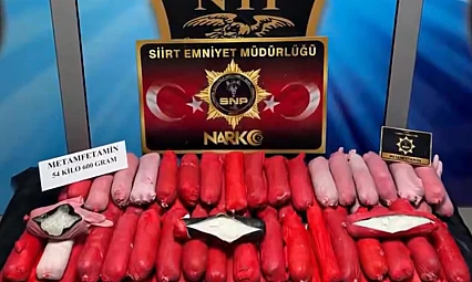 Siirt'te Uyuşturucu Tacirlerinin Yeni Yöntemi Ortaya Çıkarıldı