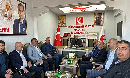 Yeniden Refah Partisi zafer partisini ağırladı